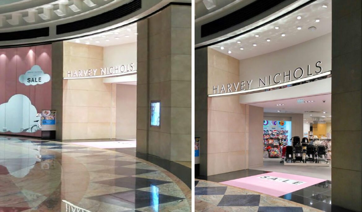 Harvey Nichols Retail work