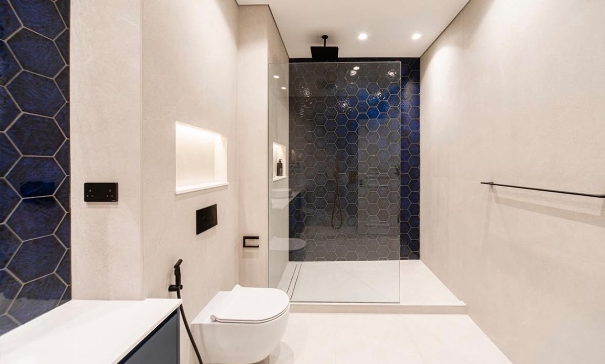 Luxurious bathroom of Fairmont